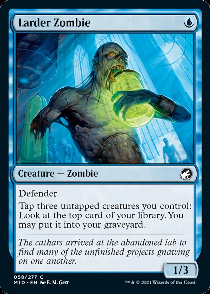 Larder Zombie [Innistrad: Midnight Hunt] | Exor Games Truro