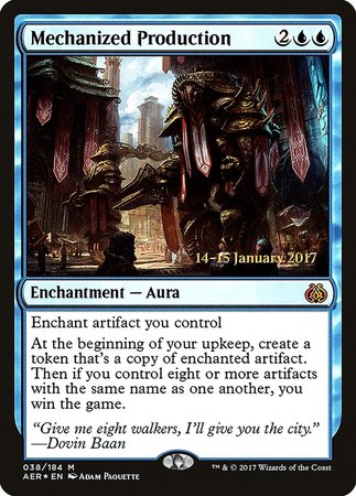 Mechanized Production [Aether Revolt Promos] | Exor Games Truro