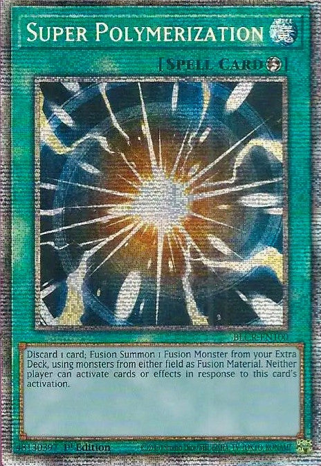 Super Polymerization [BLCR-EN100] Starlight Rare | Exor Games Truro