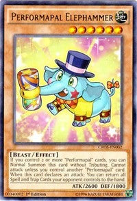 Performapal Elephammer [CROS-EN002] Rare | Exor Games Truro