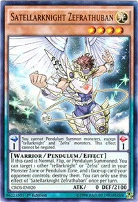 Satellarknight Zefrathuban [CROS-EN020] Ultra Rare | Exor Games Truro