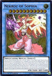 Nekroz of Sophia (UTR) [CROS-EN038] Ultimate Rare | Exor Games Truro
