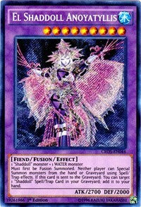 El Shaddoll Anoyatyllis [CROS-EN044] Secret Rare | Exor Games Truro