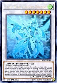 Clear Wing Synchro Dragon (Ghost Rare) [CROS-EN046] Ghost Rare | Exor Games Truro