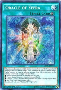 Oracle of Zefra [CROS-EN060] Secret Rare | Exor Games Truro