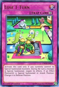 Lose 1 Turn [CROS-EN075] Ultra Rare | Exor Games Truro