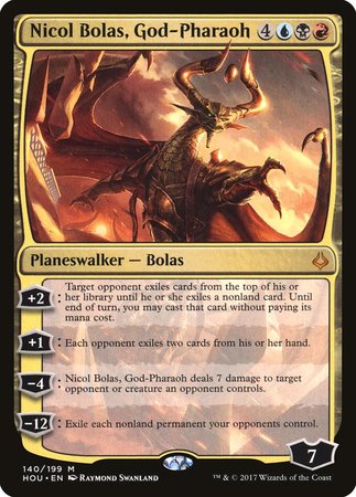 Nicol Bolas, God-Pharaoh [Hour of Devastation] | Exor Games Truro