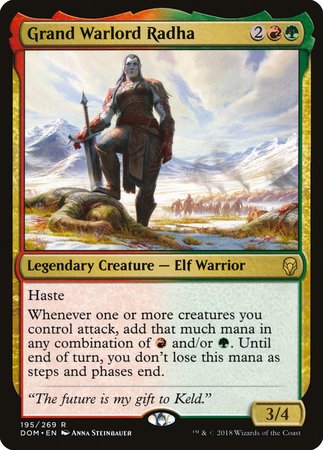 Grand Warlord Radha [Dominaria] | Exor Games Truro