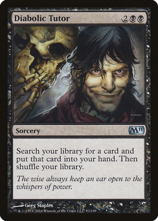 Diabolic Tutor [Magic 2011] | Exor Games Truro