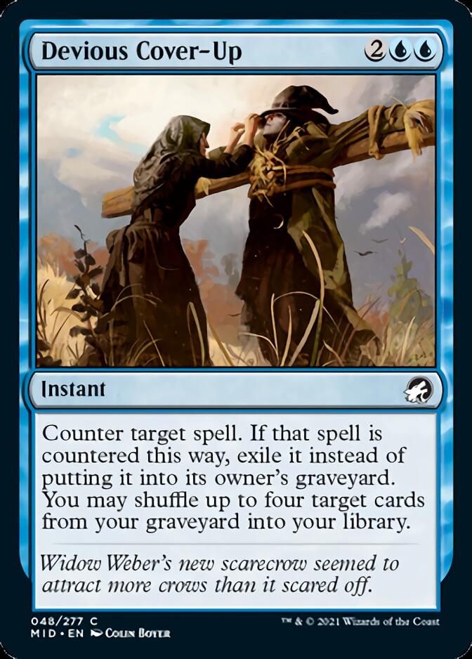 Devious Cover-Up [Innistrad: Midnight Hunt] | Exor Games Truro