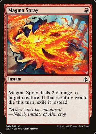 Magma Spray [Amonkhet] | Exor Games Truro