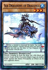 Sea Dragoons of Draconia (CROS-ENSP1) [CROS-ENSP1] Ultra Rare | Exor Games Truro