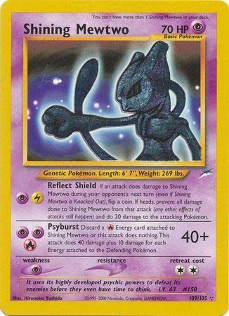 Shining Mewtwo (109/105) [Neo Destiny Unlimited] | Exor Games Truro