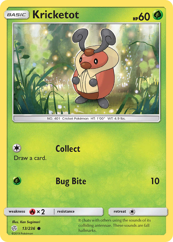 Kricketot (13/236) [Sun & Moon: Cosmic Eclipse] | Exor Games Truro