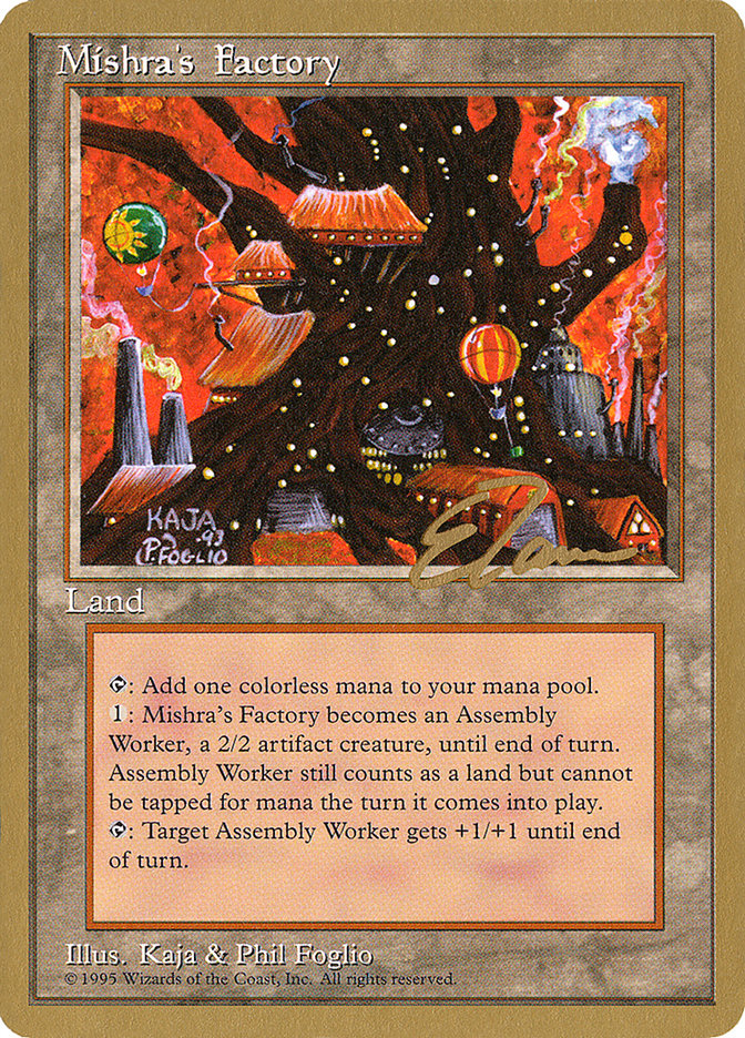 Mishra's Factory (Eric Tam) [Pro Tour Collector Set] | Exor Games Truro