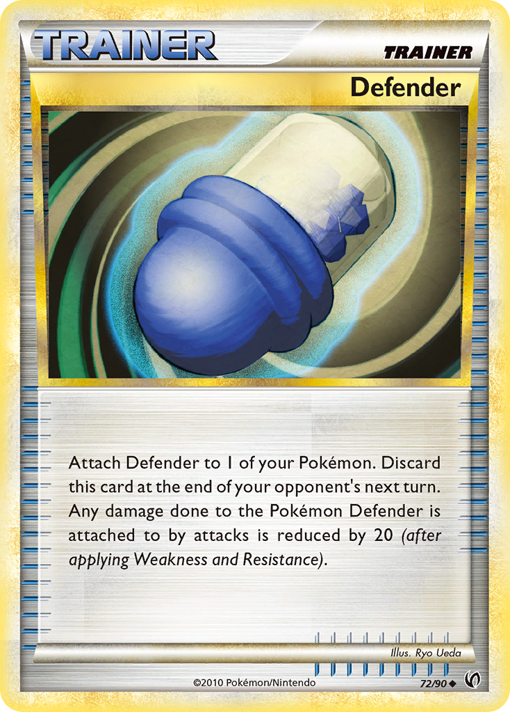 Defender (72/90) [HeartGold & SoulSilver: Undaunted] | Exor Games Truro