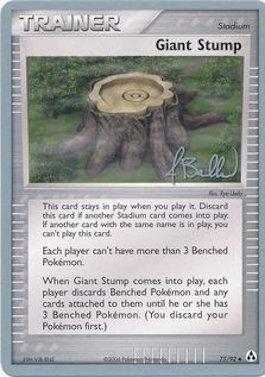 Giant Stump (75/92) (Eeveelutions - Jimmy Ballard) [World Championships 2006] | Exor Games Truro