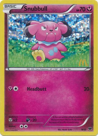 Snubbull (8/12) [McDonald's Promos: 2014 Collection] | Exor Games Truro