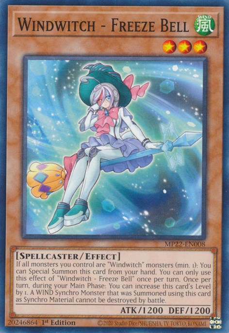 Windwitch - Freeze Bell [MP22-EN008] Common | Exor Games Truro