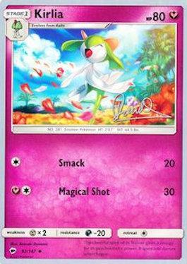 Kirlia (92/147) (Infinite Force - Diego Cassiraga) [World Championships 2017] | Exor Games Truro