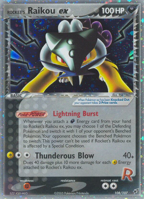 Rocket's Raikou ex (108/107) [EX: Deoxys] | Exor Games Truro