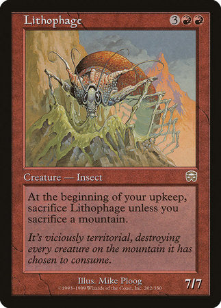 Lithophage [Mercadian Masques] | Exor Games Truro