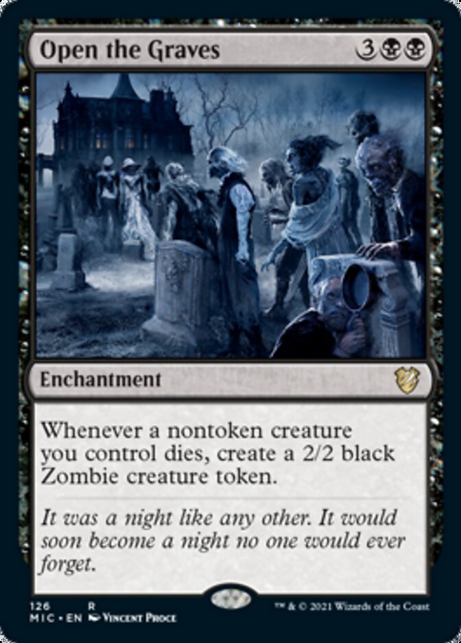 Open the Graves [Innistrad: Midnight Hunt Commander] | Exor Games Truro