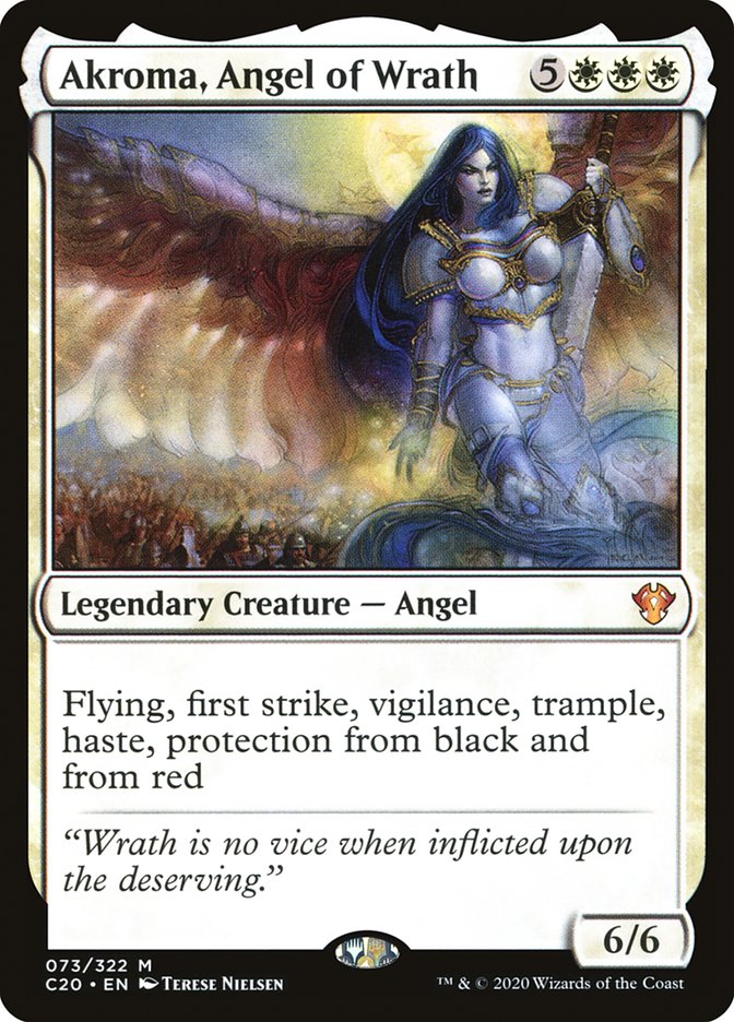 Akroma, Angel of Wrath [Commander 2020] | Exor Games Truro