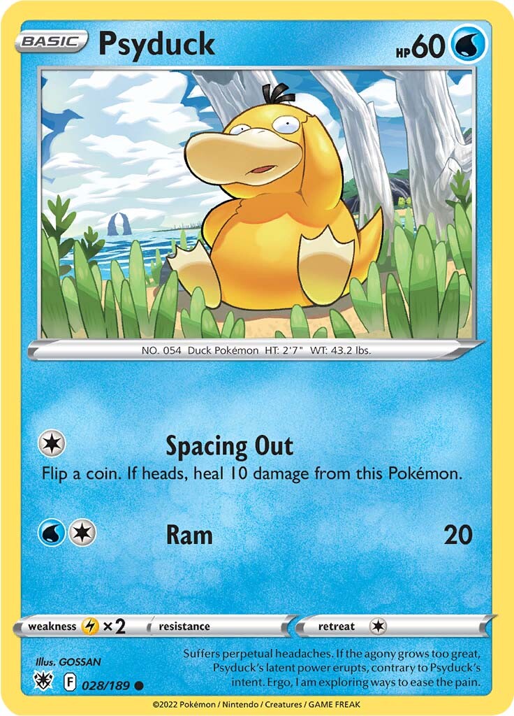 Psyduck (028/189) [Sword & Shield: Astral Radiance] | Exor Games Truro