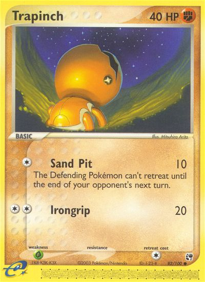 Trapinch (82/100) [EX: Sandstorm] | Exor Games Truro