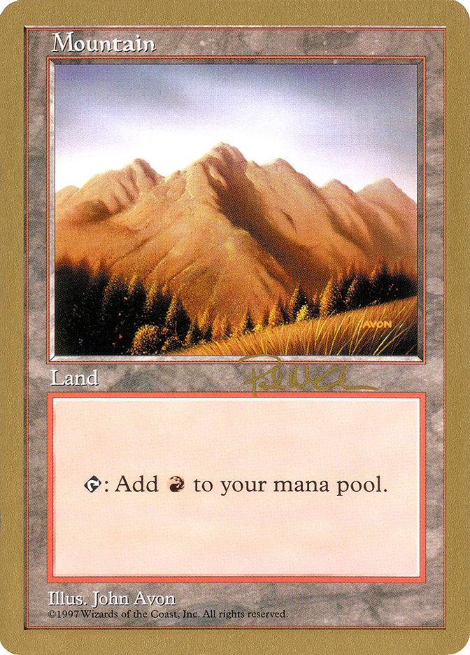 Mountain (pm444) (Paul McCabe) [World Championship Decks 1997] | Exor Games Truro