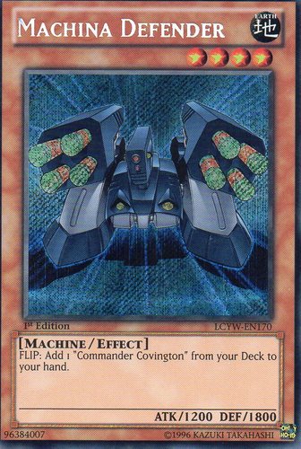 Machina Defender [LCYW-EN170] Secret Rare | Exor Games Truro