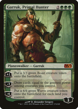 Garruk, Primal Hunter [Magic 2013] | Exor Games Truro