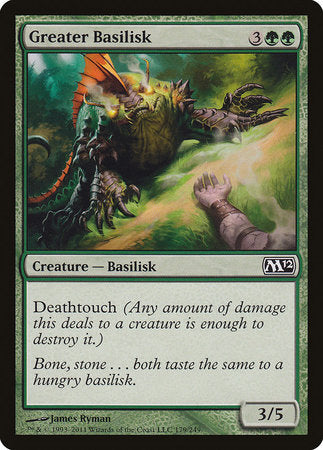 Greater Basilisk [Magic 2012] | Exor Games Truro