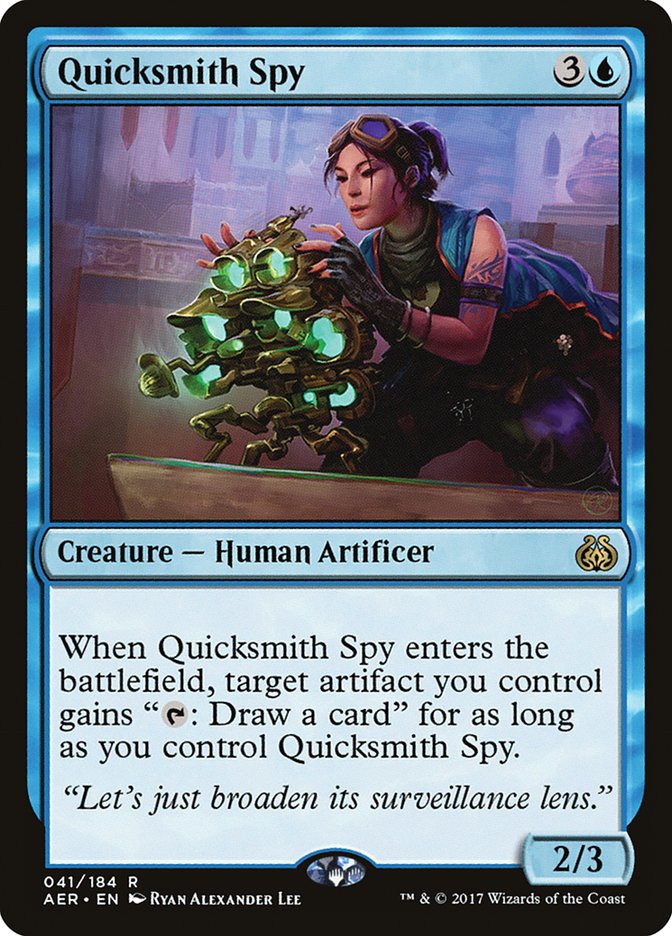 Quicksmith Spy [Aether Revolt] | Exor Games Truro