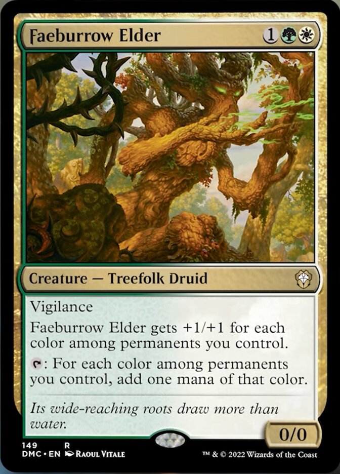 Faeburrow Elder [Dominaria United Commander] | Exor Games Truro