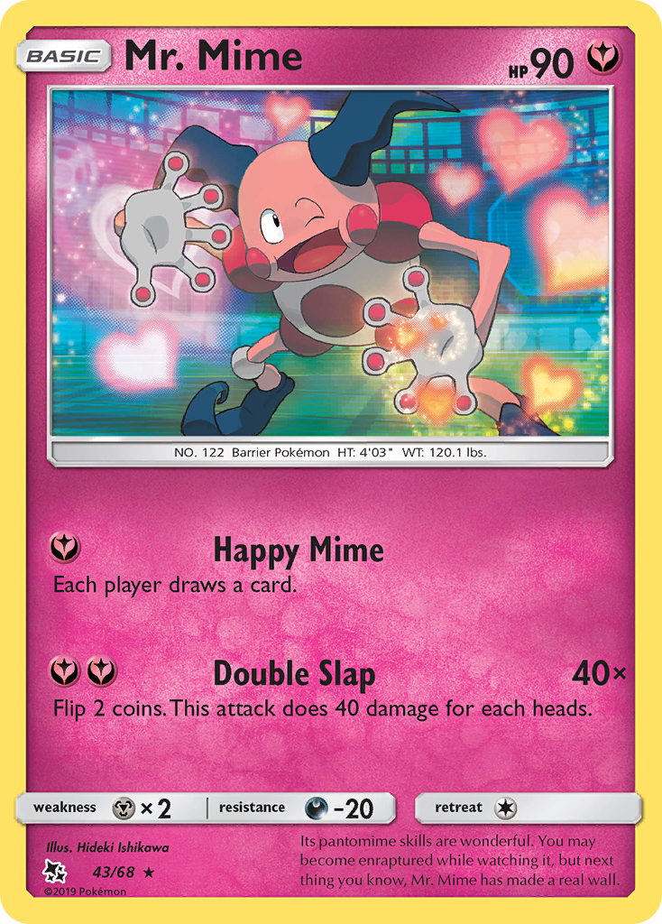 Mr. Mime (43/68) [Sun & Moon: Hidden Fates] | Exor Games Truro