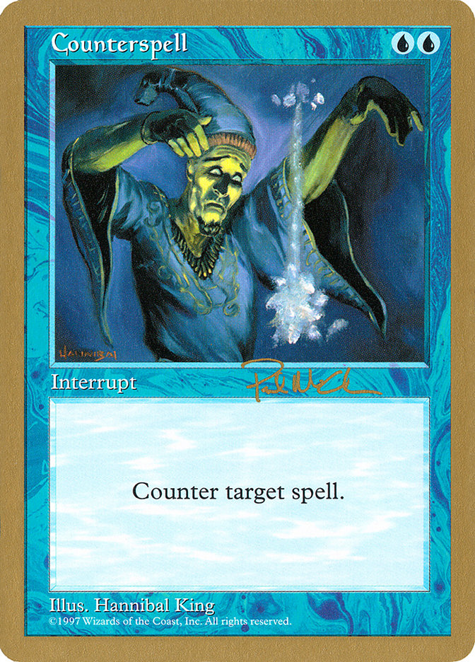 Counterspell (Paul McCabe) [World Championship Decks 1997] | Exor Games Truro