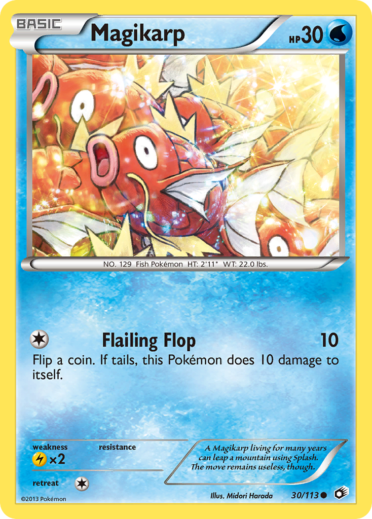 Magikarp (30/113) [Black & White: Legendary Treasures] | Exor Games Truro
