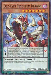 Odd-Eyes Pendulum Dragon [SP15-EN012] Shatterfoil Rare | Exor Games Truro