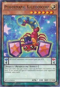 Performapal Kaleidoscorp [SP15-EN016] Shatterfoil Rare | Exor Games Truro