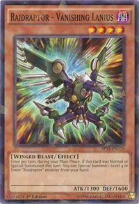 Raidraptor - Vanishing Lanius [SP15-EN029] Shatterfoil Rare | Exor Games Truro