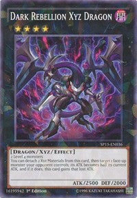 Dark Rebellion Xyz Dragon [SP15-EN036] Shatterfoil Rare | Exor Games Truro