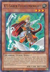 XX-Saber Fulhelmknight [SP15-EN005] Shatterfoil Rare | Exor Games Truro