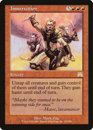 Insurrection [Onslaught] | Exor Games Truro