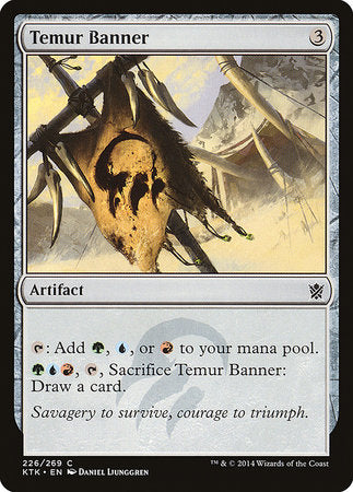 Temur Banner [Khans of Tarkir] | Exor Games Truro
