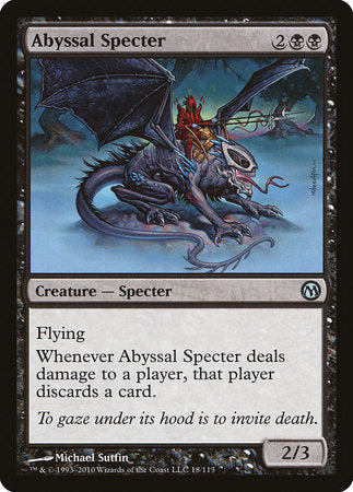 Abyssal Specter [Duels of the Planeswalkers] | Exor Games Truro