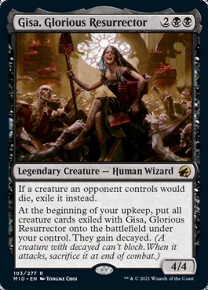 Gisa, Glorious Resurrector [Innistrad: Midnight Hunt] | Exor Games Truro