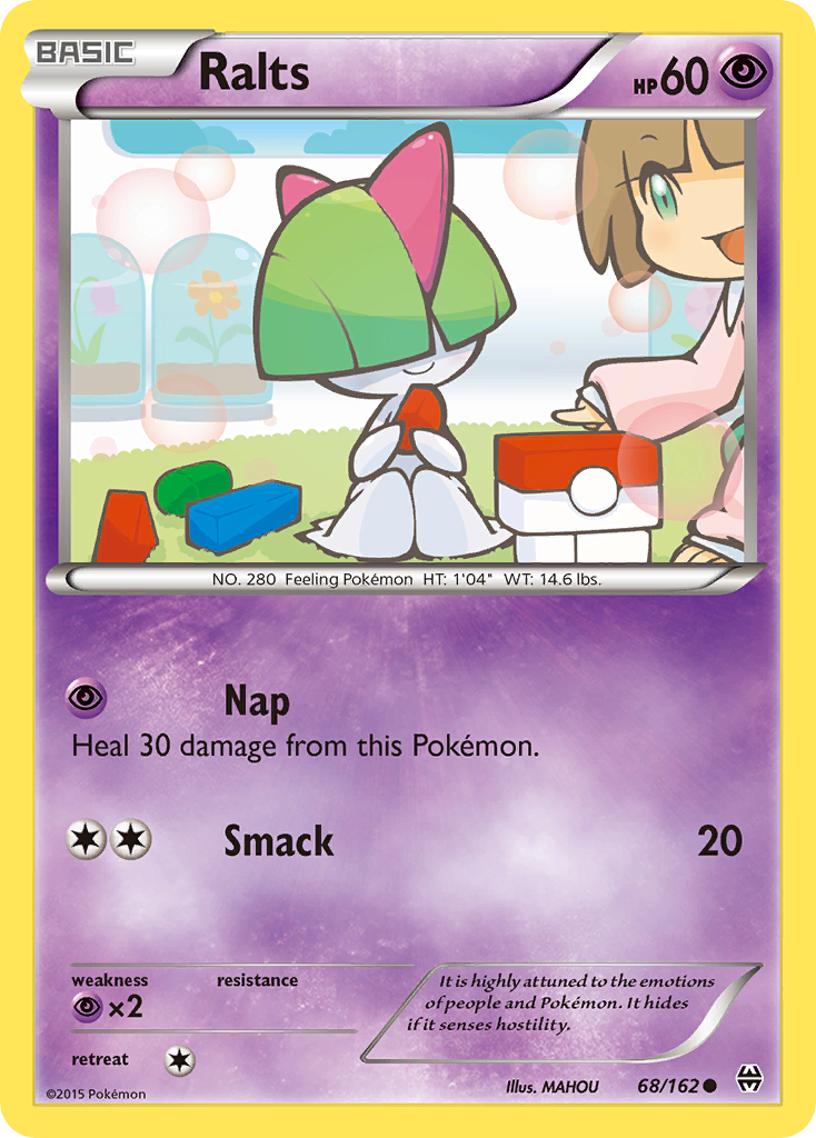 Ralts (68/162) [XY: BREAKthrough] | Exor Games Truro