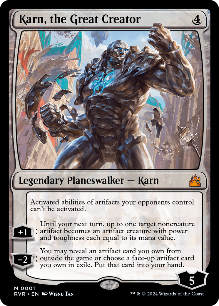 Karn, the Great Creator [Ravnica Remastered] | Exor Games Truro